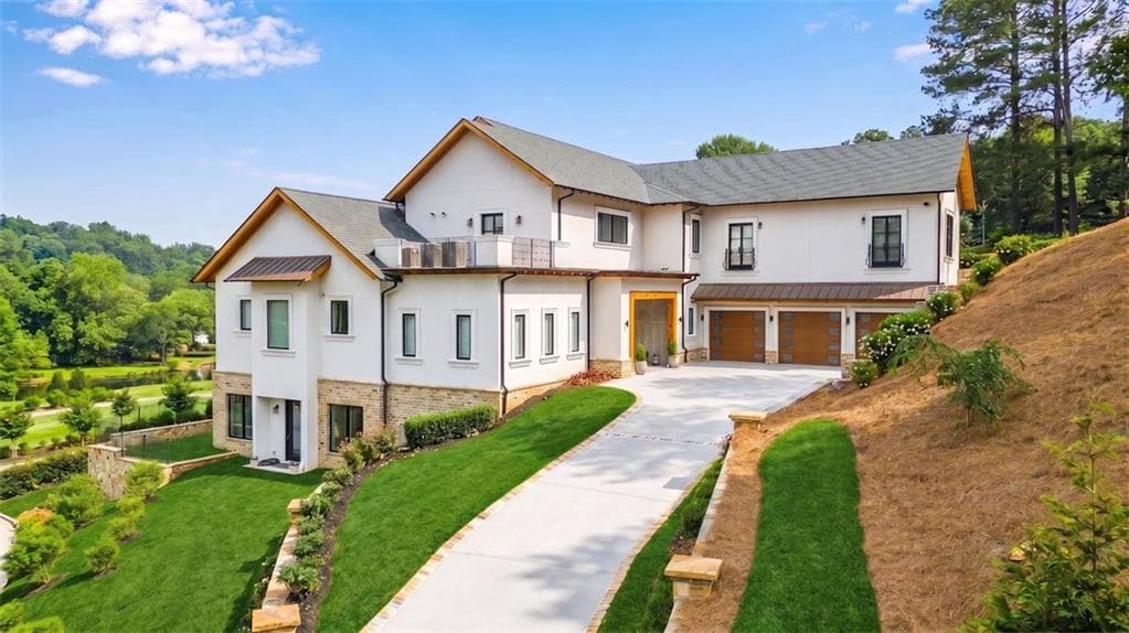 6 bedroom, 7 bathroom, 11,437 sq ft single family residence for sale at 645 River Knoll Drive, Marietta, GA 30067