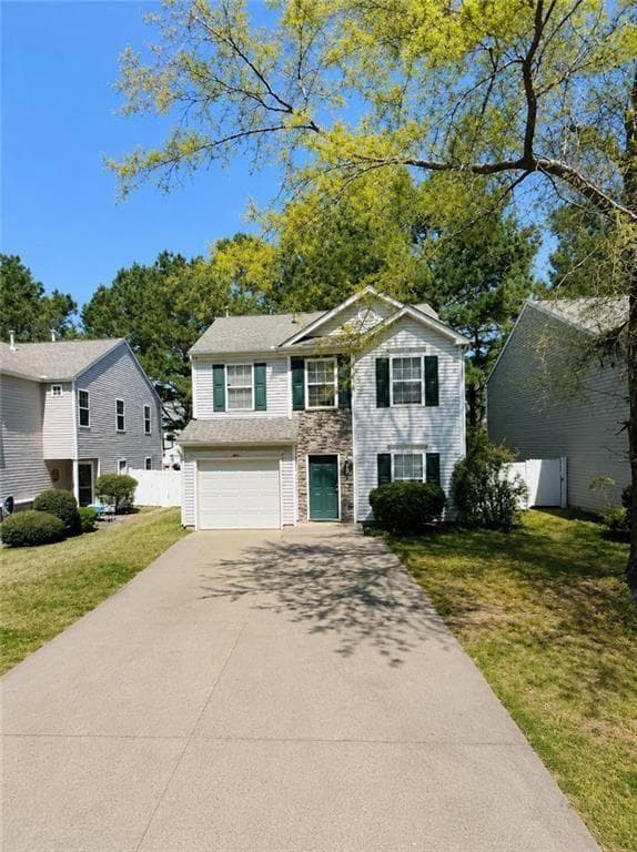 4 bedroom, 3 bathroom, 1,545 sq ft single family residence for rent at 3477 Carraige Chase Road, Atlanta, GA 30349 for $1,800 a month — photo 1 of 13