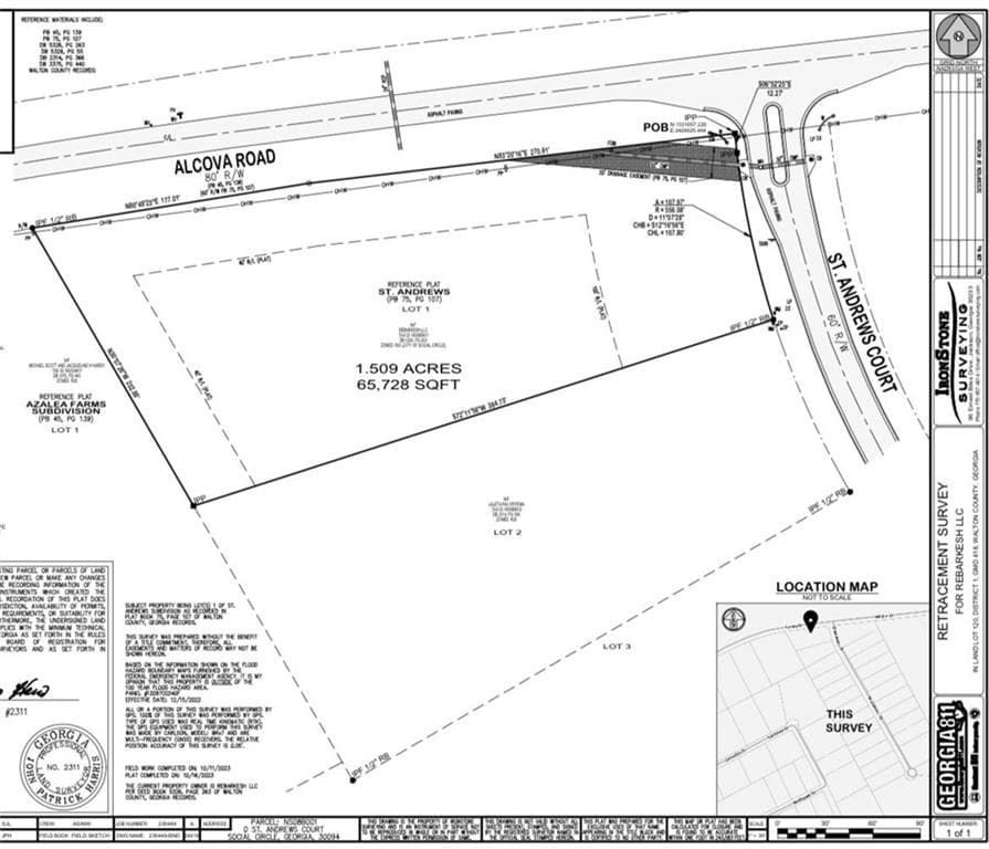 unimproved land for sale at 100 St Andrews Court, Social Circle, GA 30025 — photo 7