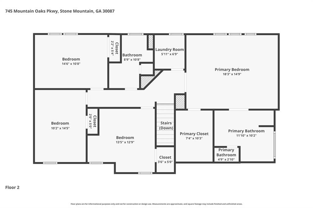 4 bedroom, 3 bathroom, 2,556 sq ft single family residence for rent at 745 Mountain Oaks Parkway, Stone Mountain, GA 30087 for $2,440 a month — photo 4