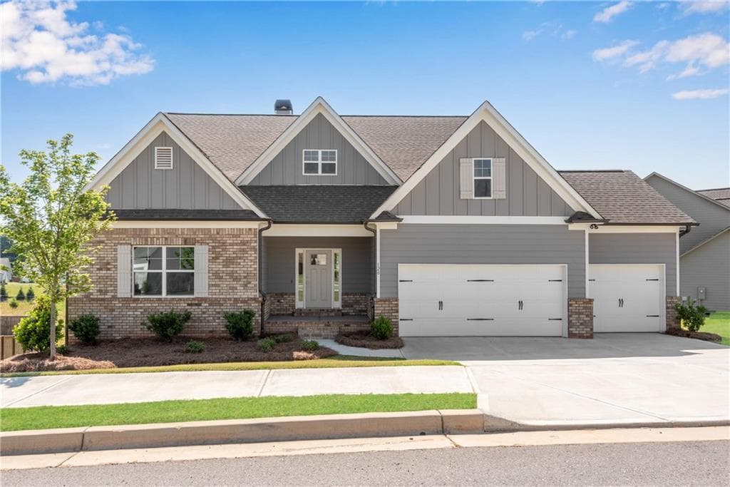 4 bedroom, 3 bathroom, 2,686 sq ft single family residence for sale at 120 Cherokee Rose Lane, Hoschton, GA 30548