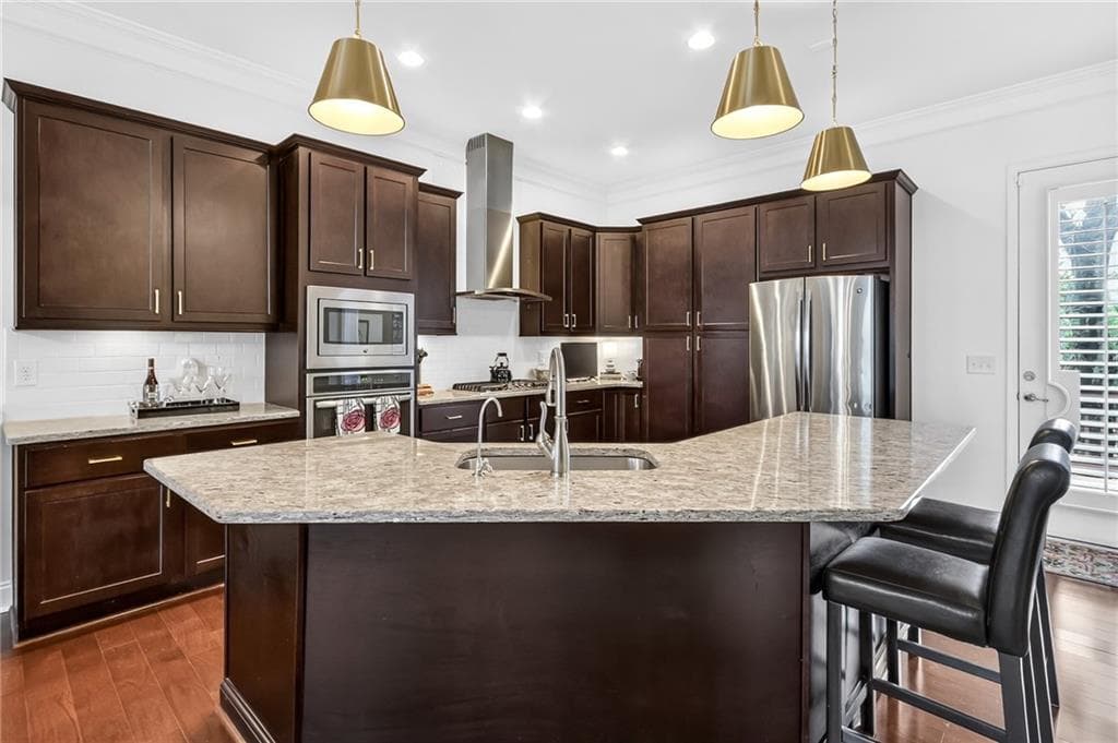 3 bedroom, 4 bathroom, 2,648 sq ft townhouse for sale at 455 Rose Garden Lane, Alpharetta, GA 30009 — photo 8