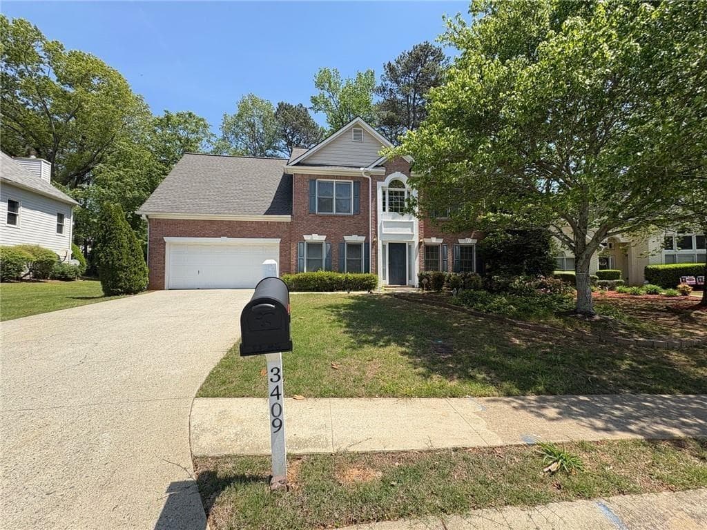 4 bedroom, 3 bathroom, 2,344 sq ft single family residence for rent at 3409 White Sands Way, Suwanee, GA 30024 for $2,500 a month — photo 1 of 25