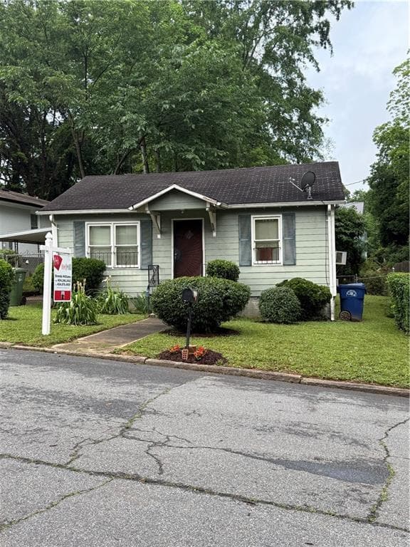 2 bedroom, 1 bathroom, 700 sq ft single family residence sold at 1293 Eason Street, Atlanta, GA 30314