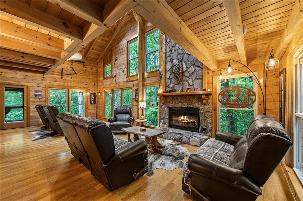 5 bedroom, 6 bathroom, 4,485 sq ft single family residence under contract at 4396 Highway 382, Ellijay, GA 30540 — photo 8