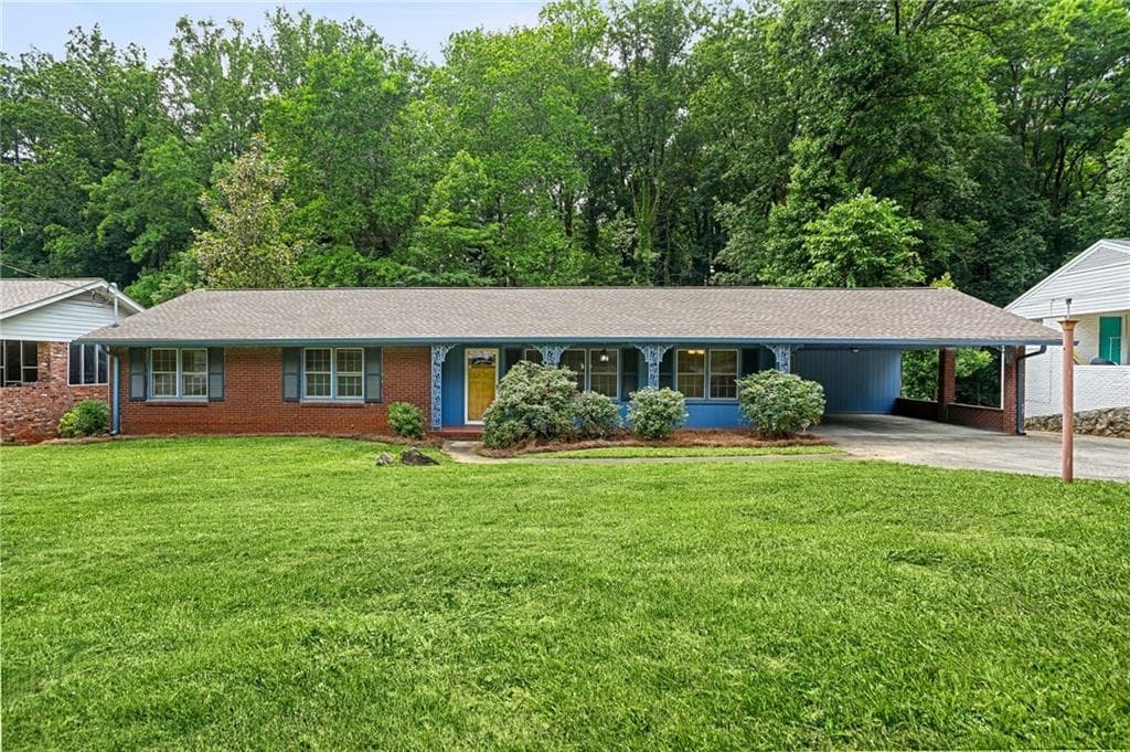 3 bedroom, 2 bathroom, 1,636 sq ft single family residence sold at 4525 Greensprings Road, Atlanta, GA 30337