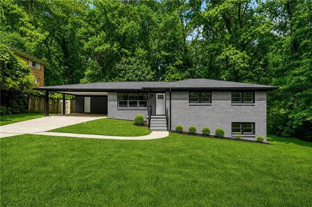 5 bedroom, 3 bathroom, 2,300 sq ft single family residence sold at 2402 Dawn Drive, Decatur, GA 30032