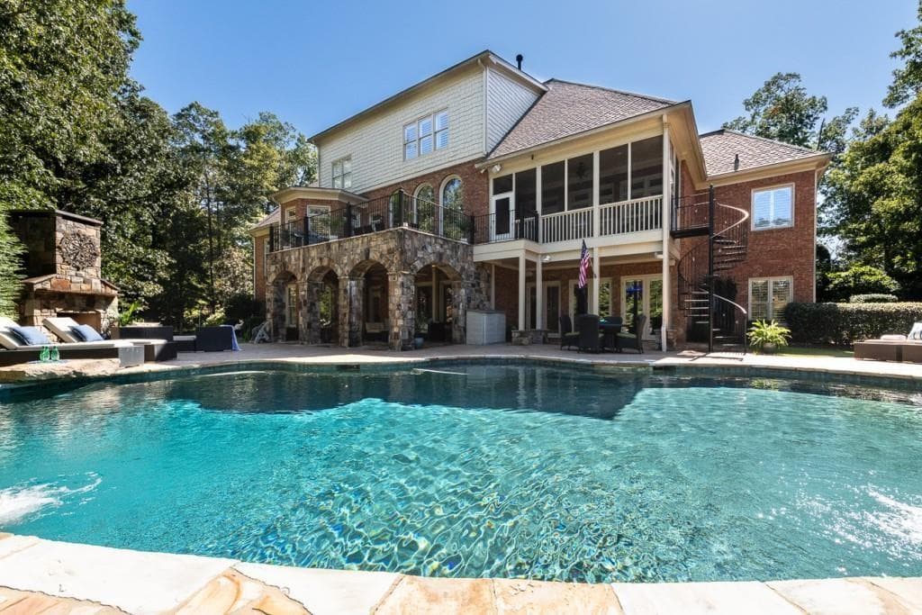 7 bedroom, 9 bathroom single family residence for rent at 165 Autry Trail, Alpharetta, GA 30022 for $10,000 a month — photo 2