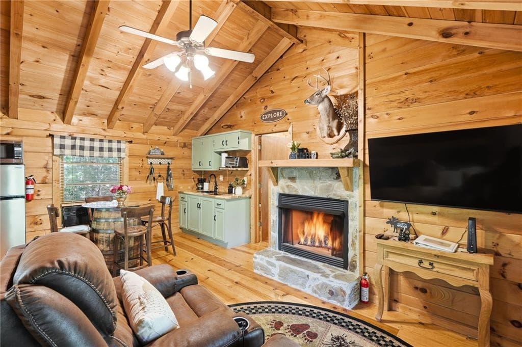 1 bedroom, 1 bathroom, 396 sq ft single family residence for sale at 37 Dean Court, Blue Ridge, GA 30513 — photo 4