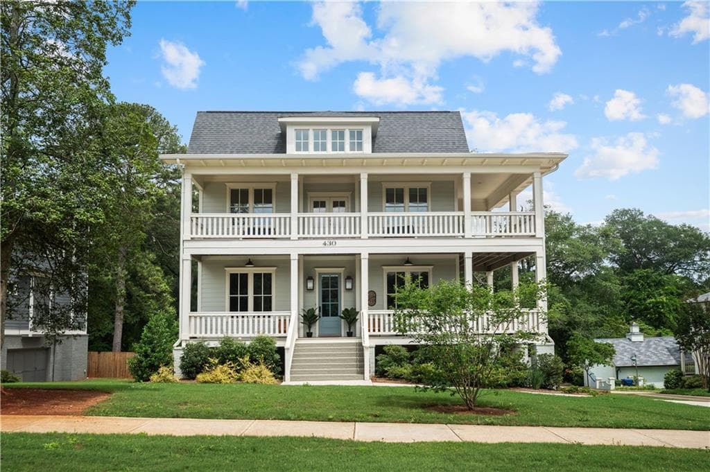 5 bedroom, 5 bathroom, 4,324 sq ft single family residence sold at 430 Allendale Drive, Atlanta, GA 30317