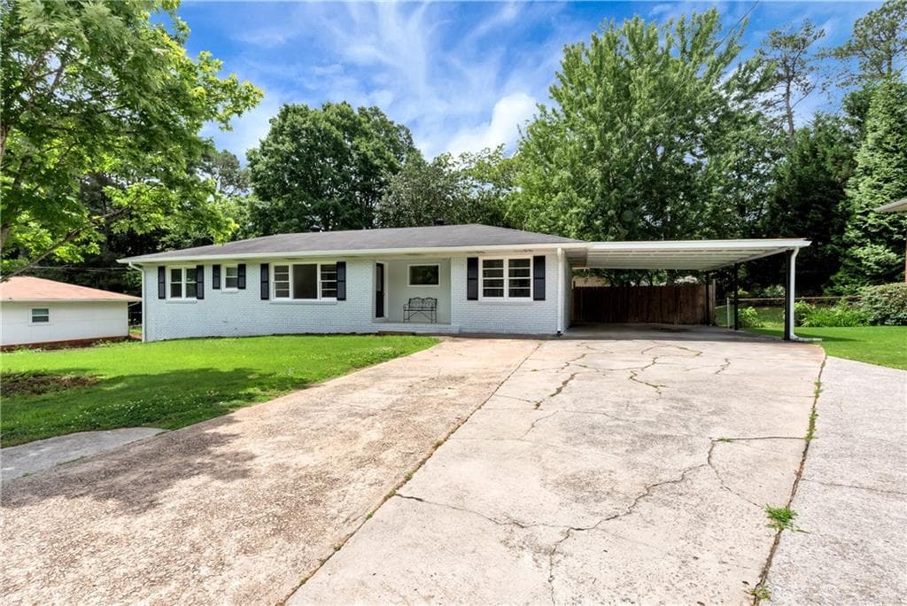 3 bedroom, 2 bathroom, 1,435 sq ft single family residence sold at 144 Windy Hill Road, Marietta, GA 30060