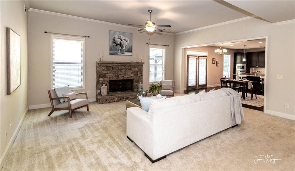 5 bedroom, 3 bathroom, 3,671 sq ft single family residence for sale at 5645 Pleasant Woods Drive, Flowery Branch, GA 30542 — photo 9
