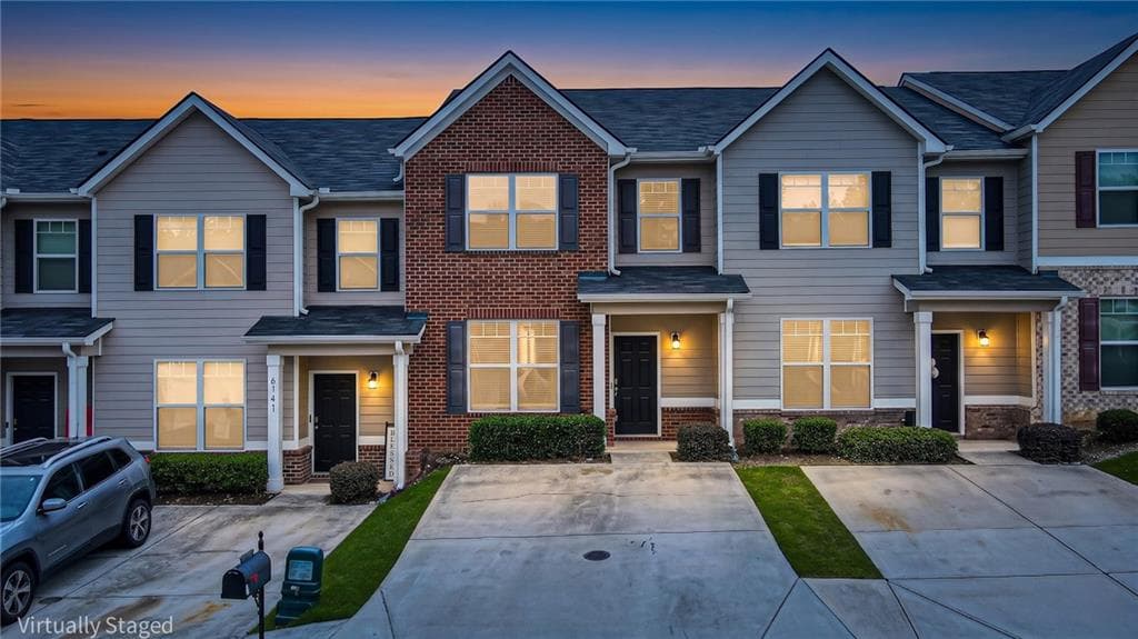 3 bedroom, 3 bathroom, 1,654 sq ft townhouse for sale at 6137 Rockaway Road, Atlanta, GA 30349