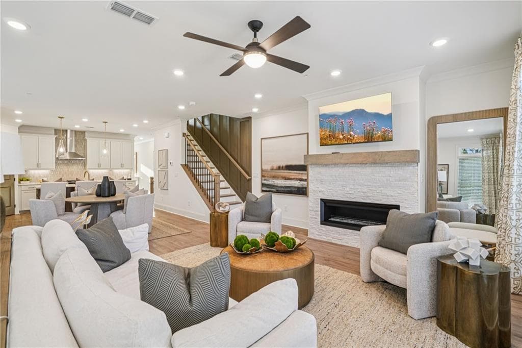 3 bedroom, 3 bathroom, 2,145 sq ft townhouse for sale at 140 IVEYBROOKE Lane 75, Alpharetta, GA 30009 — photo 9