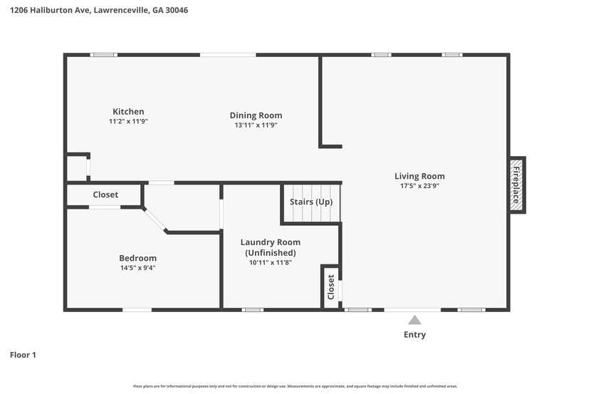 3 bedroom, 2 bathroom, 2,544 sq ft single family residence for sale at 1206 Haliburton Avenue, Lawrenceville, GA 30046 — photo 3