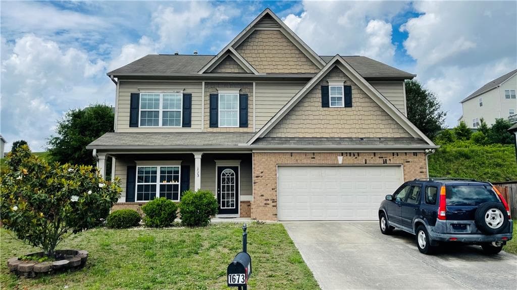 4 bedroom, 4 bathroom, 3,164 sq ft single family residence for sale at 1673 Wilson Manor Circle, Lawrenceville, GA 30045 — photo 1 of 22