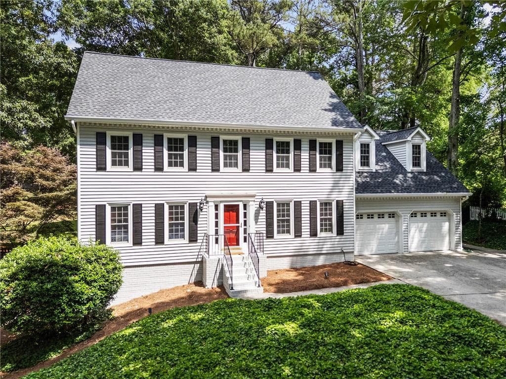 4 bedroom, 3 bathroom, 3,516 sq ft single family residence for sale at 740 Windsor Court, Alpharetta, GA 30009 — photo 1 of 55