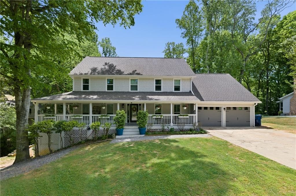 5 bedroom, 5 bathroom, 3,700 sq ft single family residence sold at 2280 Old Orchard Drive, Marietta, GA 30068