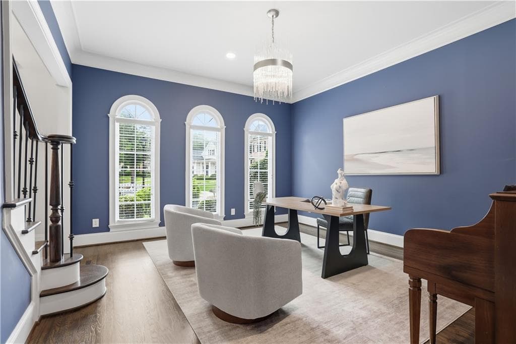6 bedroom, 6 bathroom, 6,128 sq ft single family residence under contract at 943 Tarry Post Court, Suwanee, GA 30024 — photo 9