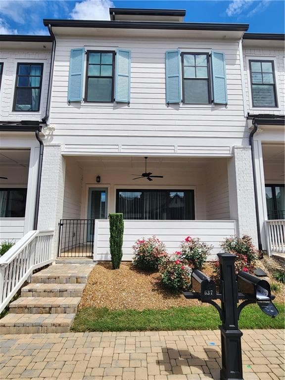 3 bedroom, 3 bathroom, 1,888 sq ft townhouse for rent at 637 Stickley Oak Way, Woodstock, GA 30189 for $2,999 a month — photo 1 of 45