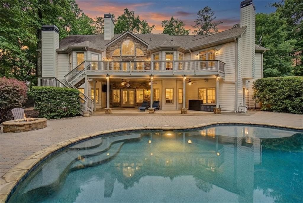 5 bedroom, 7 bathroom, 7,138 sq ft single family residence under contract at 410 Wild Hill Road, Woodstock, GA 30188 — photo 2