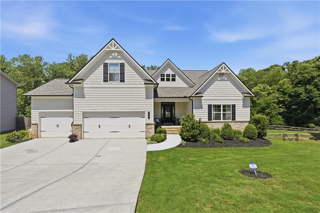 5 bedroom, 4 bathroom, 4,876 sq ft single family residence under contract at 281 Charlotte Drive, Hoschton, GA 30548