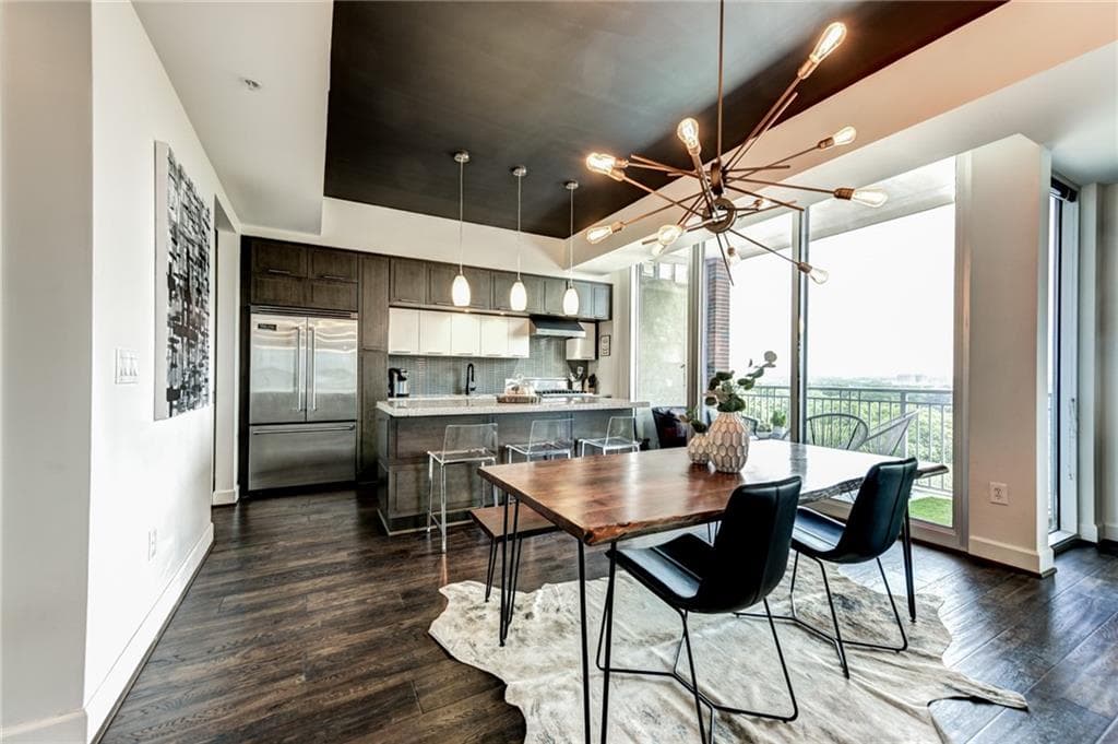 2 bedroom, 3 bathroom, 1,381 sq ft condominium for rent at 1820 Peachtree Street 1003, Atlanta, GA 30309 for $3,800 a month — photo 2