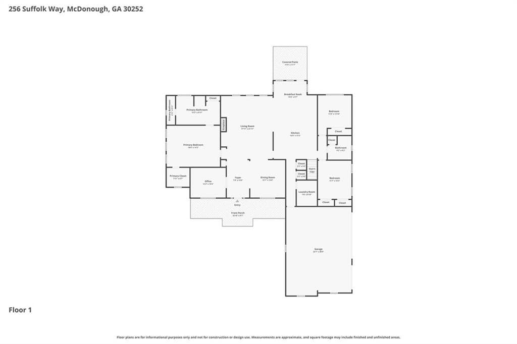 4 bedroom, 3 bathroom, 4,573 sq ft single family residence for sale at 256 Suffolk Way, Mcdonough, GA 30252 — photo 2