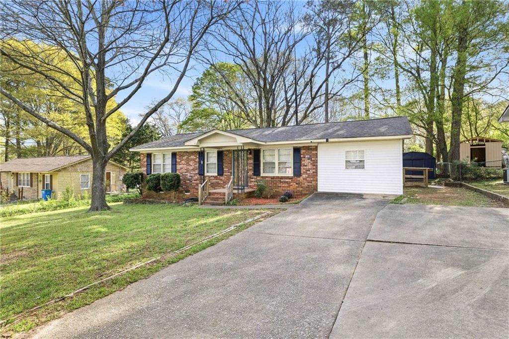 4 bedroom, 1 bathroom, 1,420 sq ft single family residence for sale at 162 Orchard Circle, Jefferson, GA 30529 — photo 3
