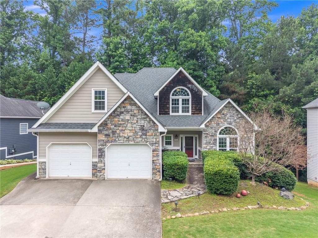 5 bedroom, 4 bathroom, 3,984 sq ft single family residence sold at 1706 Rifle Ridge, Marietta, GA 30064