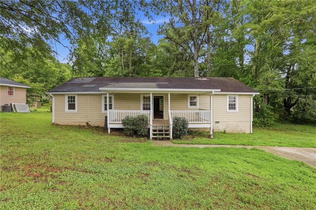 4 bedroom, 2 bathroom, 1,508 sq ft single family residence for sale at 6774 James D Simpson Avenue, Douglasville, GA 30134
