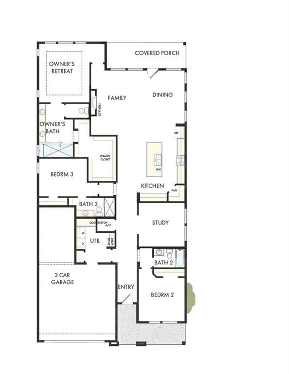 3 bedroom, 3 bathroom, 2,268 sq ft single family residence under contract at 1410 Autumn Lake Drive, Gainesville, GA 30504 — photo 3