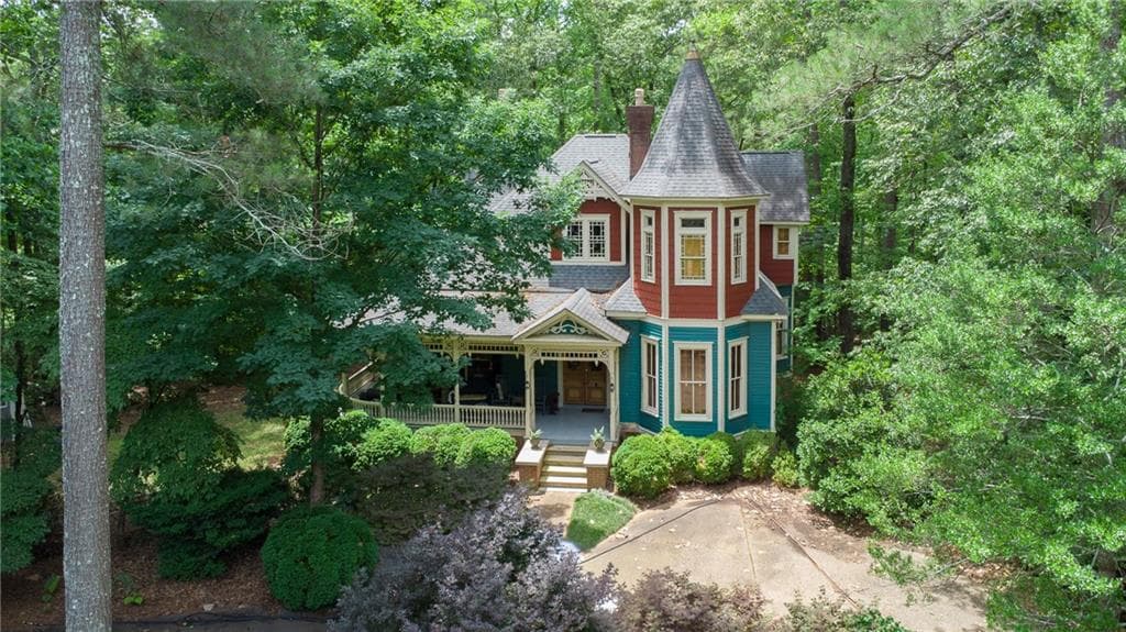 4 bedroom, 3 bathroom, 3,657 sq ft home for sale at 10600 Buice Road, Alpharetta, GA