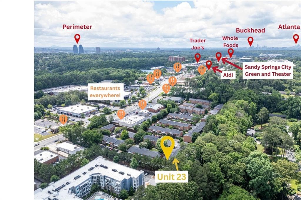2 bedroom, 2 bathroom, 1,392 sq ft condominium under contract at 6520 Roswell Road 23, Atlanta, GA 30328 — photo 3
