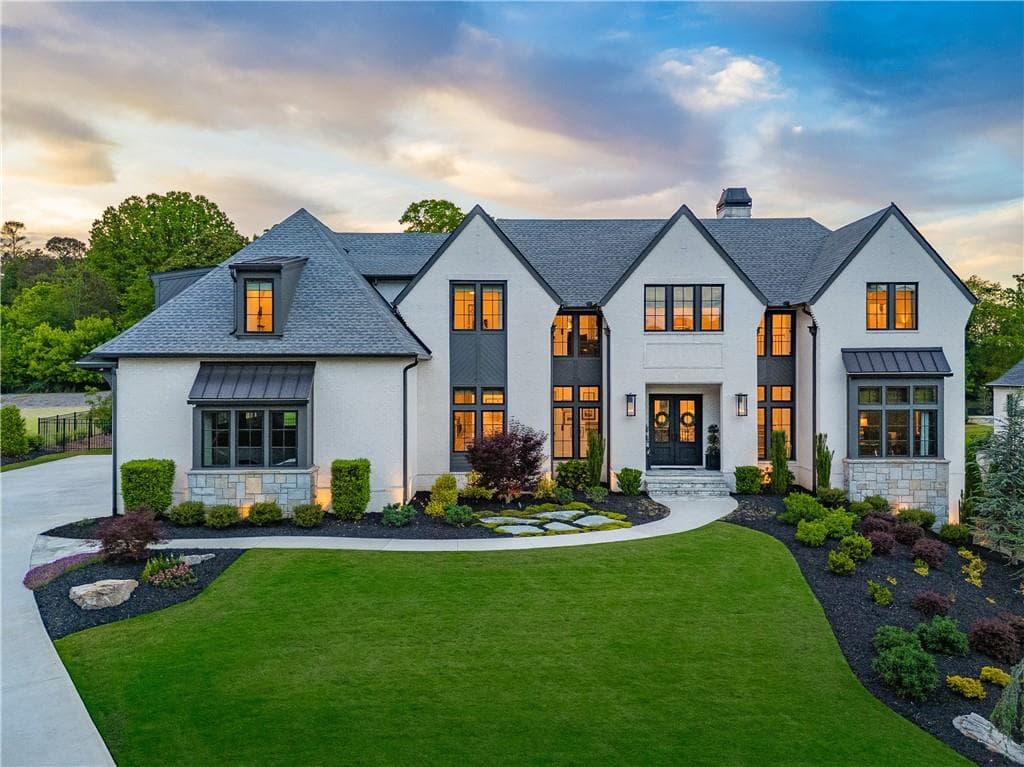 6 bedroom, 8 bathroom, 9,927 sq ft single family residence under contract at 10170 Cedar Ridge Drive, Milton, GA 30004