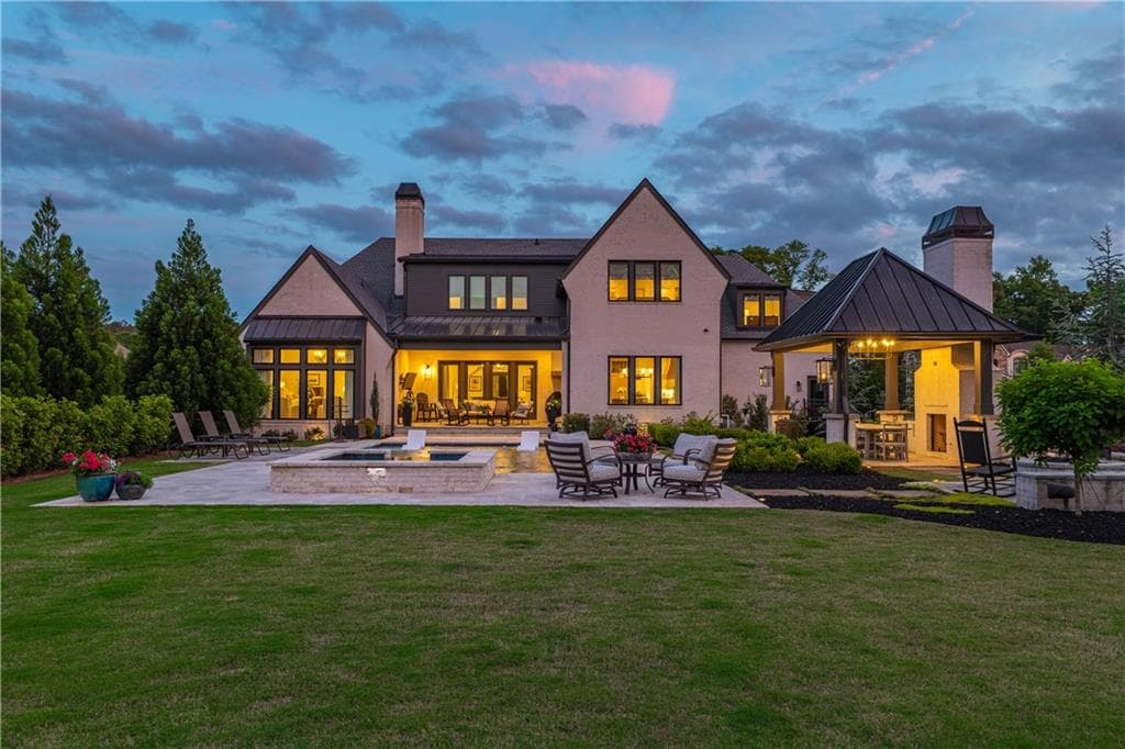 6 bedroom, 8 bathroom, 9,927 sq ft single family residence under contract at 10170 Cedar Ridge Drive, Milton, GA 30004 — photo 2