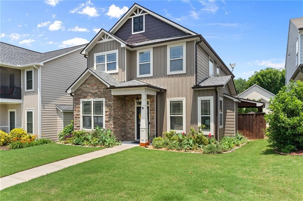 3 bedroom, 3 bathroom, 1,714 sq ft single family residence for sale at 607 Sunflower Drive, Canton, GA 30114 — photo 3