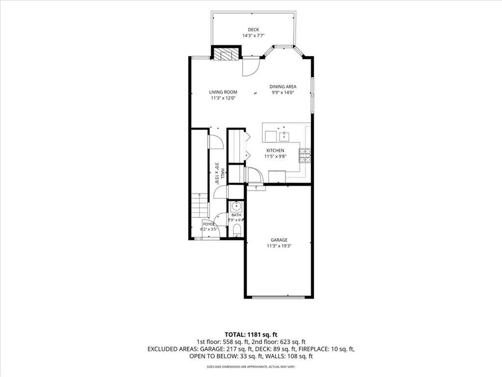 2 bedroom, 3 bathroom, 1,300 sq ft townhouse for sale at 5301 Pinnacle Peak Lane, Norcross, GA 30071 — photo 4