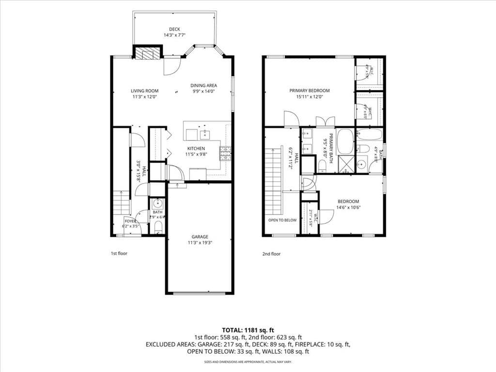 2 bedroom, 3 bathroom, 1,300 sq ft townhouse for sale at 5301 Pinnacle Peak Lane, Norcross, GA 30071 — photo 5