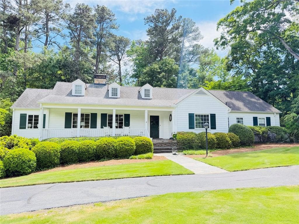 6 bedroom, 7 bathroom, 5,178 sq ft single family residence sold at 1664 W Wesley Road, Atlanta, GA 30327
