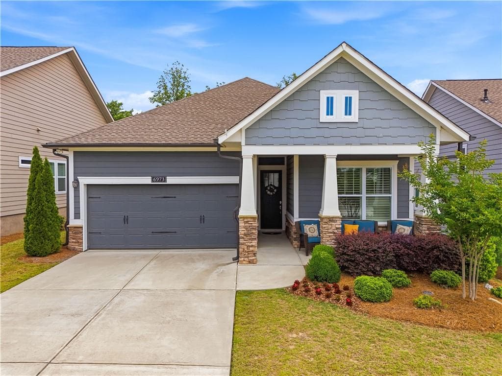 3 bedroom, 2 bathroom, 1,692 sq ft single family residence for sale at 6973 River Rock Drive, Flowery Branch, GA 30542 — photo 2