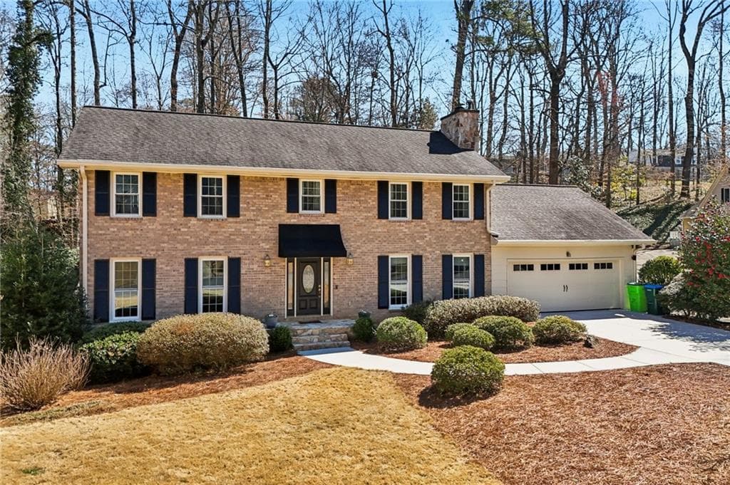 4 bedroom, 3 bathroom, 3,534 sq ft single family residence sold at 2300 Old Orchard Drive, Marietta, GA 30068