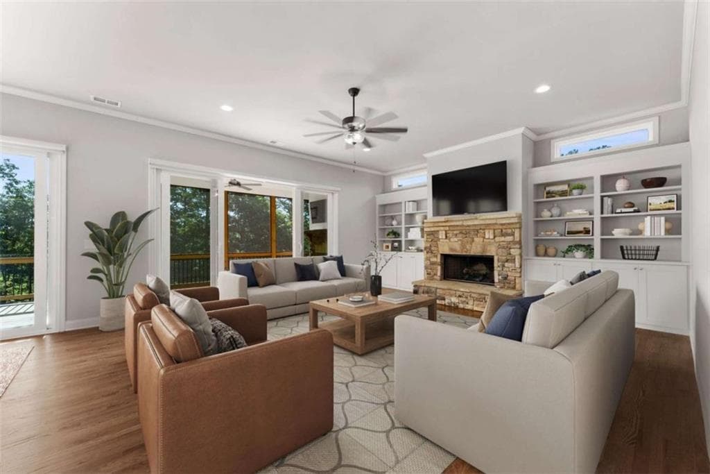 3 bedroom, 3 bathroom, 2,373 sq ft single family residence for sale at 5420 Fishermans Cove, Gainesville, GA 30506 — photo 3