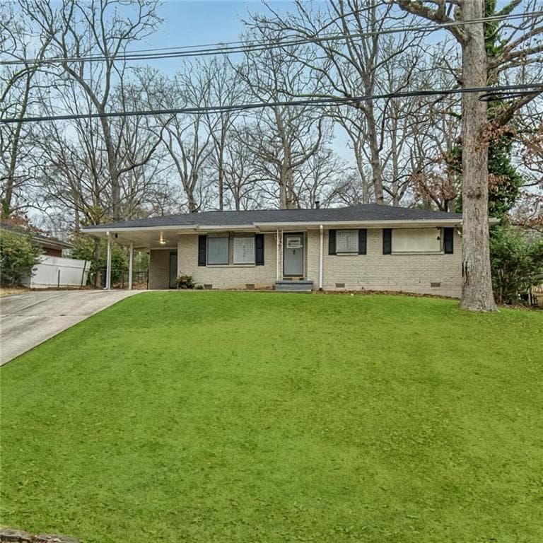 3 bedroom, 1 bathroom, 1,054 sq ft single family residence for sale at 1751 Woodsloe Drive, Decatur, GA 30035