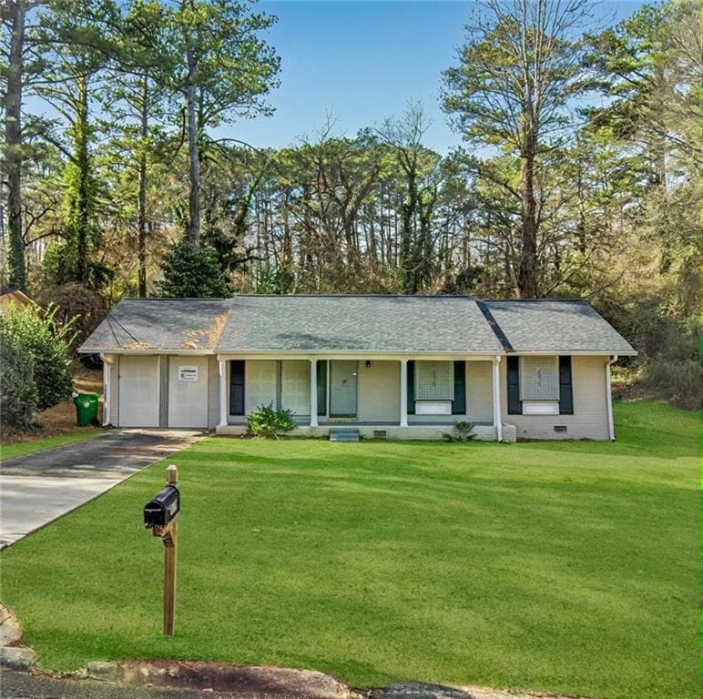 3 bedroom, 2 bathroom, 1,040 sq ft single family residence under contract at 1519 Pine Glen Circle, Decatur, GA 30035