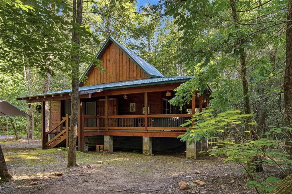 1 bedroom, 1 bathroom single family residence for sale at 491 Old Parker Terrace, Ellijay, GA 30536 — photo 1 of 45