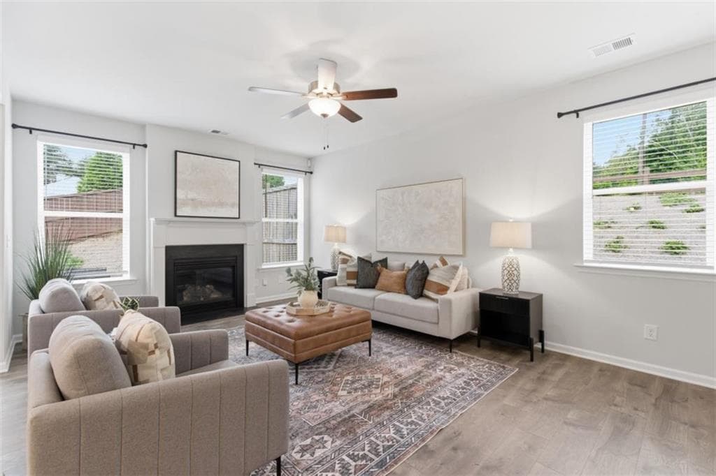 4 bedroom, 3 bathroom, 2,025 sq ft townhouse for sale at 1311 Park Center Circle, Austell, GA 30168 — photo 5