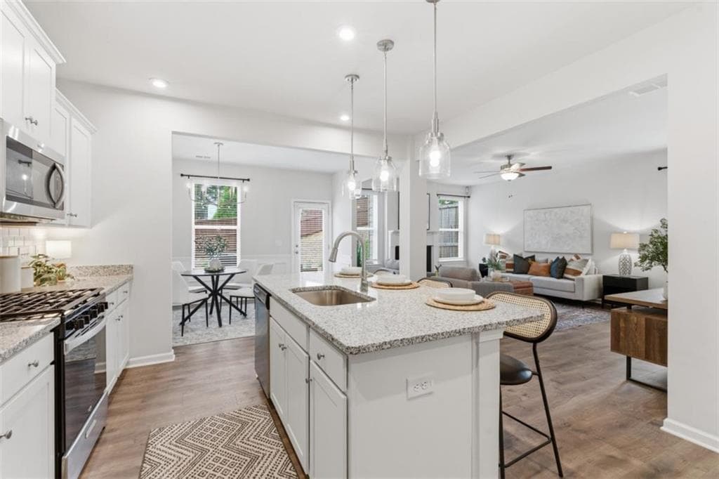 4 bedroom, 3 bathroom, 2,025 sq ft townhouse for sale at 1311 Park Center Circle, Austell, GA 30168 — photo 9