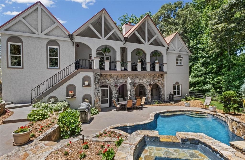 5 bedroom, 4 bathroom, 5,986 sq ft single family residence for sale at 253 Charles Road, Canton, GA 30115