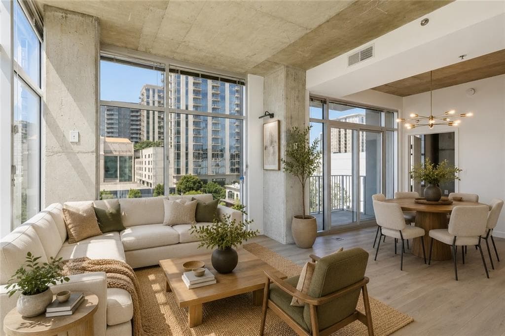 2 bedroom, 2 bathroom, 1,060 sq ft condominium for sale at 250 Pharr Road 808, Atlanta, GA 30305